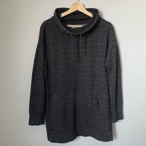 Roots Longline Turtle Neck Sweatshirt